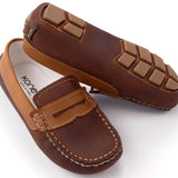 Kone 2 Tone Penny Loafer Copper/Natural