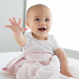 Little Giraffe Luxe Baby Blanket Pink