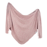 Copper Pearl Maeve Knit Blanket