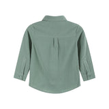Lil Cactus Sage Green Mallard Boys Dress Shirt