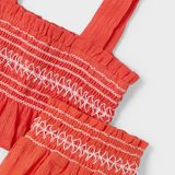 Mayoral 3216 Top & Short Set Paprika