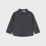 Mayoral 2186 Jacquard Overshirt Navy