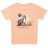 Properly Tied Triple Dog Short Sleeve Top Melon