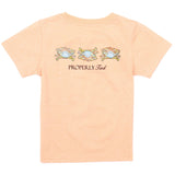 Properly Tied Boys SS Top Triple Crab Melon