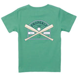 Properly Tied Baseball Shield Short Sleeve Top
