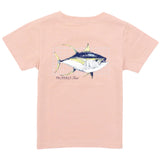 Properly Tied Boys SS Top Tuna Peach