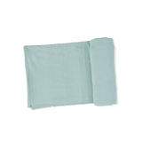 Angel Dear Solid Misty Blue Swaddle Blanket
