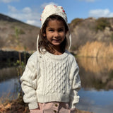 Vignette Molly Sweater Ivory Knit