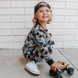 Fletch Monster 2 Piece Pants Pajama Set
