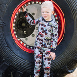 Fletch Monster 2 Piece Pants Pajama Set