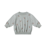 Quincy Mae Relaxed Sweatshirt and Pant Set Moose