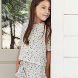 Rylee + Cru Mosie Set Blue Ditsy