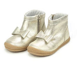 L'Amour Hilary Bow Boot Champagne Shimmer