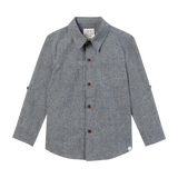 Me & Henry Atwood Woven Shirt Navy Chambray