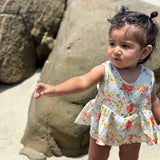 Vignette Nellie Onesie Dress Retro Roses