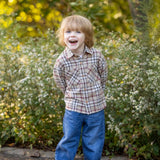 Mabel & Honey Nicholas Shirt Brown