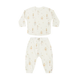 Rylee + Cru Long Sleeve Tee & Pant Set Nutcracker