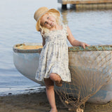 Rylee + Cru Sutton Dress Ocean Toile