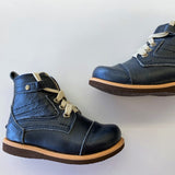 Humble Soles Leon Boots Black Leather