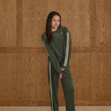 Rylee + Cru Teen Oversized Sweatshirt Green
