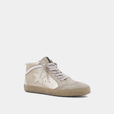 Shu Shop Paulina Hi Top Sneakers Gold Shimmer