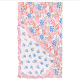 Copper Pearl Bamboo Ruffled Jumbo Quilt Penelope