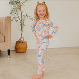 Copper Pearl Bamboo 2 Piece Pajama Set Penelope