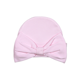 Baby Loren Pink Bow Pima Beanie