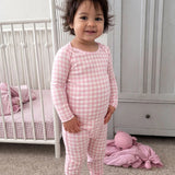Gunamuna Convertible Pajama Pink Gingham