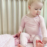Gunamuna Convertible Pajama Pink Gingham