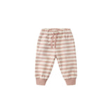 Quincy Mae Relaxed Sweatshirt and Pant Set Pink Stripe