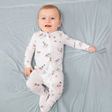 Angel Dear Pointer Pups and Duck Buddies 2 Way Zipper Footie