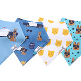 Copper Pearl 4 Pack Baby Bandana Bibs Policemen