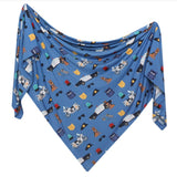 Copper Pearl Bamboo Swaddle Policemen