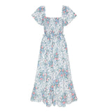 Vignette Women's Polly Dress Blue Cottage Floral