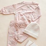 Rylee + Cru Sweatshirt and Jogger Set Poodles