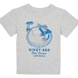 BinkyBro Graphic T-Shirt Pools Gray