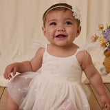 Noralee Infant Poppy Tutu Dress Ivory
