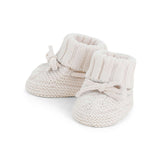 Mayoral 9167 Knit Baby Booties Pottery