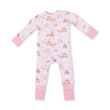 Angel Dear Princess Unicorns and Castle Convertible Romper