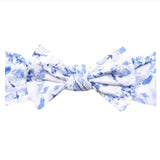 Copper Pearl Knit Headband Bow Priscilla