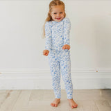 Copper Pearl Bamboo 2 Piece Long Sleeve Pajama Set Priscilla