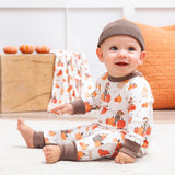 Tesa Babe Pumpkin Patch Crewneck Romper