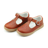 L'Amour Chelsea Sporty T-Strap Mary Jane Cognac