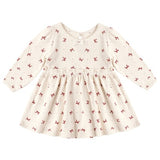 Quincy Mae Alda Dress Red Bows