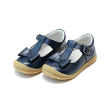 L'Amour Bow Mary Jane Navy