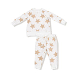 Angel Dear Raglan Sweatshirt and Jogger Set Stars