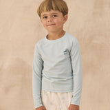 Rylee + Cru Long Sleeve Rashguard Seafoam