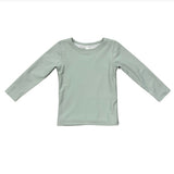 Babysprouts Rash Guard Swim Shirt Aqua Grey
