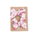 Angel Dear Bow Clips 2 Pack Rose Bow Lattice